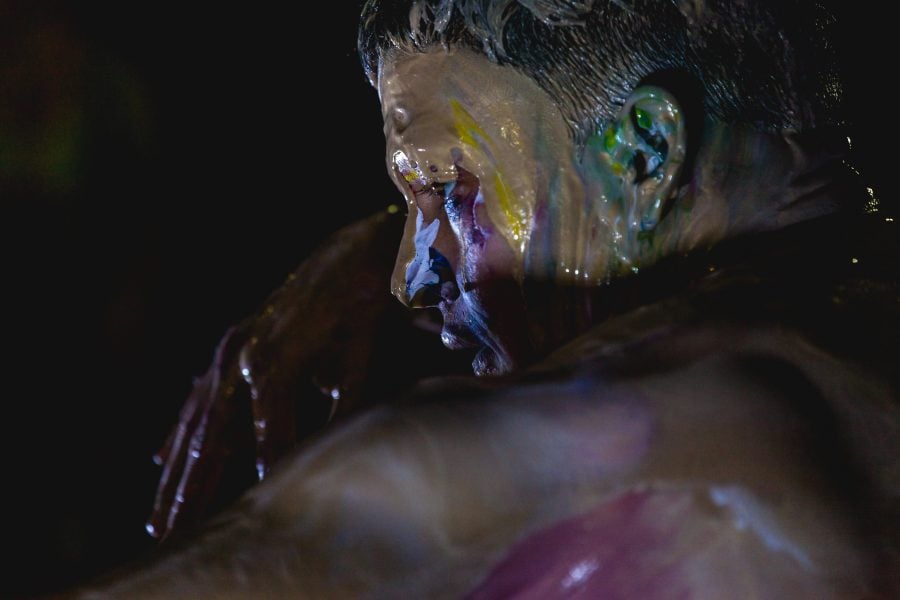 boychild, Untitled Lip Sync #225, 2016', performance presented at Cockatoo Island, 18 March 2016, 60 mins. Courtesy the artist. Created for the 20th Biennale of Sydney. Photograph: Document Photography
