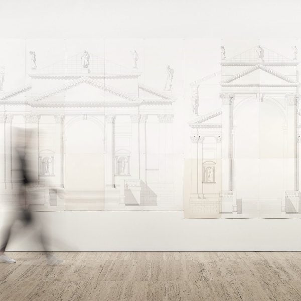 Luciano Fabro, 'Every Order is Contemporaneous of Every Other Order: Four Ways of Examining the Façade of the SS. Redentore in Venice', 1972