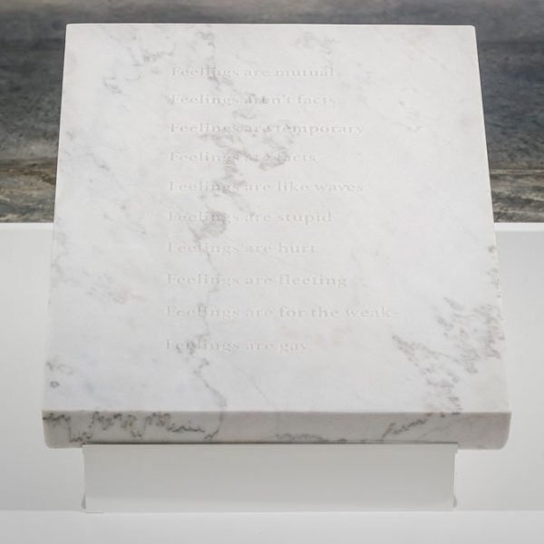 Nicole Wong, Feelings are, 2015 (detail)