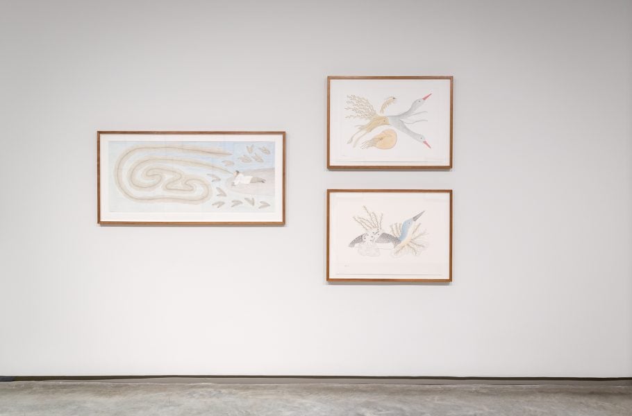 Qavavau Manumie, Untitled, c. 1992-2017.Presentation at the 23rd Biennale of Sydney was made possible with generous support from Canada Council for the Arts. Courtesy the artist & Dorset Fine Arts. Installation view, 23rd Biennale of Sydney, rīvus, 2022, Museum of Contemporary Art Australia. Photography: Document Photography.