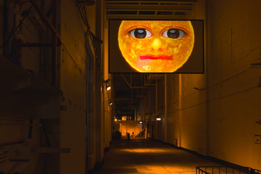 Agnieszka Polska, The New Sun, 2017. Courtesy the artist © Agnieszka Polska. Installation view, 24th Biennale of Sydney, Ten Thousand Suns, 2024, White Bay Power Station. Photograph: Document Photography.