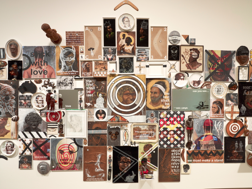 Tony Albert
Projecting Our Future, 2002 – 2013 (detail)
appropriated found vintage objects
dimensions variable