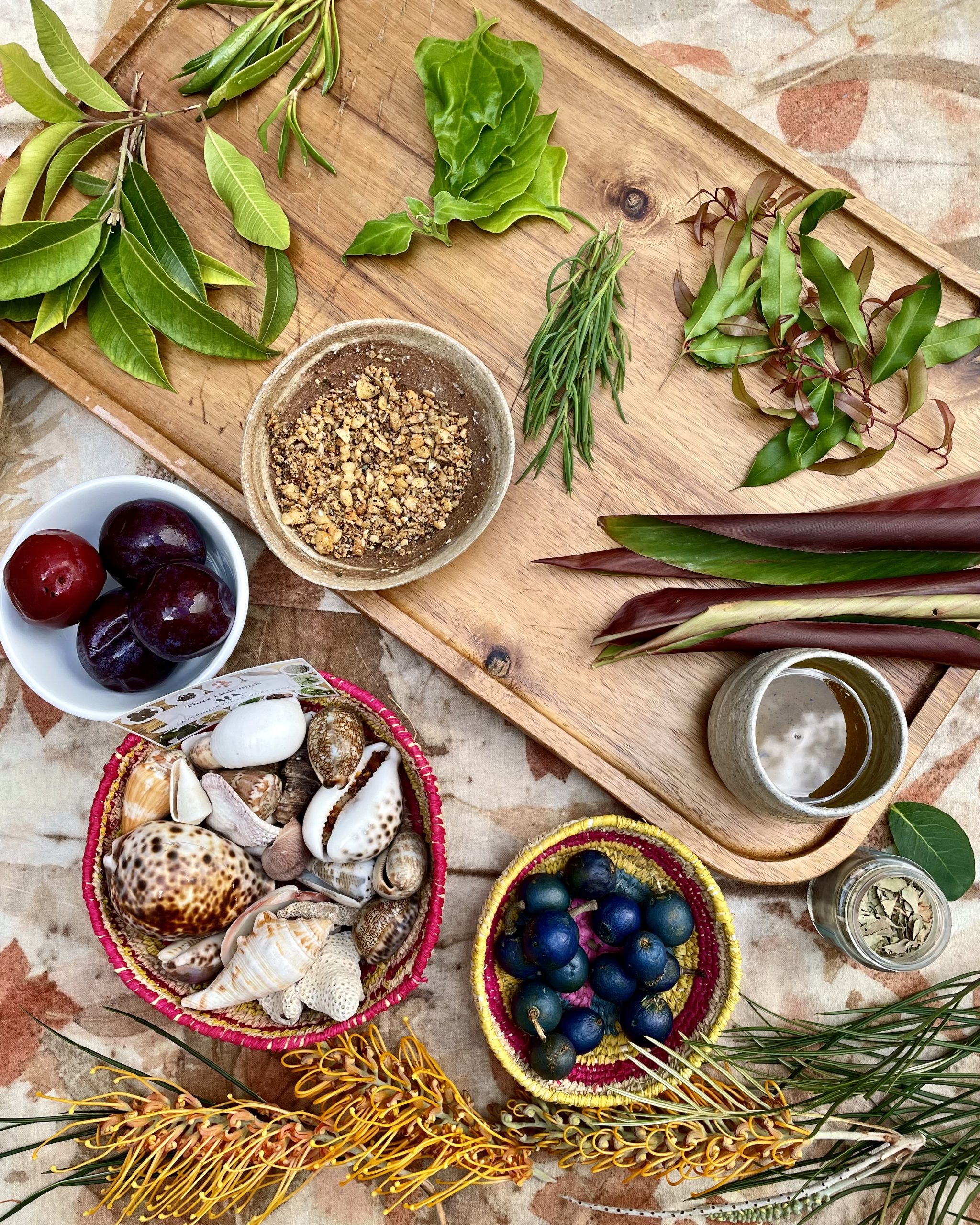 Native Food Workshop with Three Little Birds - Biennale of Sydney