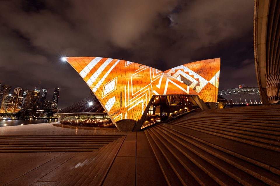 Badu Gili Celestial Sydney Opera House Photo Credit: Daniel Boud