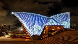 Sydney Opera House launches new Badu Gili sails projection bringing together First Nations artists from Australia and the Amazon