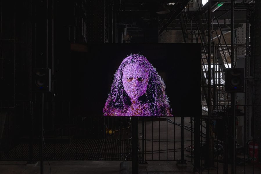 Maritea Dæhlin, I WANT TO BE TRADITIONAL, 2017/2026. Presentation at the 25th Biennale of Sydney was made possible with generous assistance from Office for Contemporary Art Norway and assistance from The Audio and Visual Fund, Arts Council Norway. Courtesy of the artist © Maritea Dæhlin. Installation view, 25th Biennale of Sydney, Rememory, 2026, White Bay Power Station. Photograph: Document Photography.  