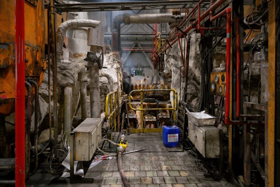 Merilyn Fairskye, #3 Turbine, 2023 From the series Plant Life (Liddell) Eco-solvent pigment print on archival rag paper, 80 x 120 cm. Powerhouse Photography Commission, Powerhouse, Sydney. Photograph: Merilyn Fairskye. Courtesy the artist and Powerhouse, Sydney © Merilyn Fairskye & Powerhouse