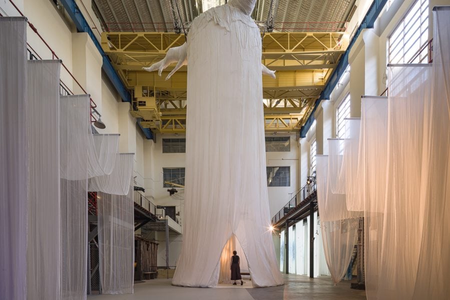 Nikesha Breeze, Living Histories, 2026. Commissioned by the Biennale of Sydney. Courtesy of the artist © Nikesha Breeze. Installation view, 25th Biennale of Sydney, Rememory, 2026, White Bay Power Station. Photograph: Document Photography.