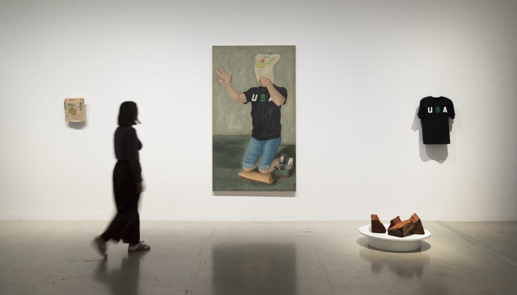 Vicente Telles, Primera Voz/ First Voice, 2026. Commissioned by the Biennale of Sydney with generous support from Campbelltown Arts Centre. Courtesy of the artist © Vicente Telles. Installation view, 25th Biennale of Sydney, Rememory, 2026, Campbelltown Arts Centre. Photograph: Silversalt Photography. 